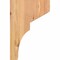 Ekena Millwork Monterey Smooth Corbel, Western Red Cedar, 5 1/2"W x 8"D x 12"H COR06X08X12MON00SWR - alternate 2